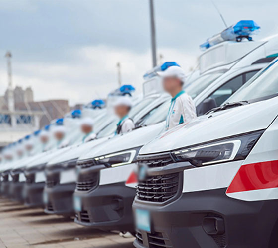 临夏服务车队展示